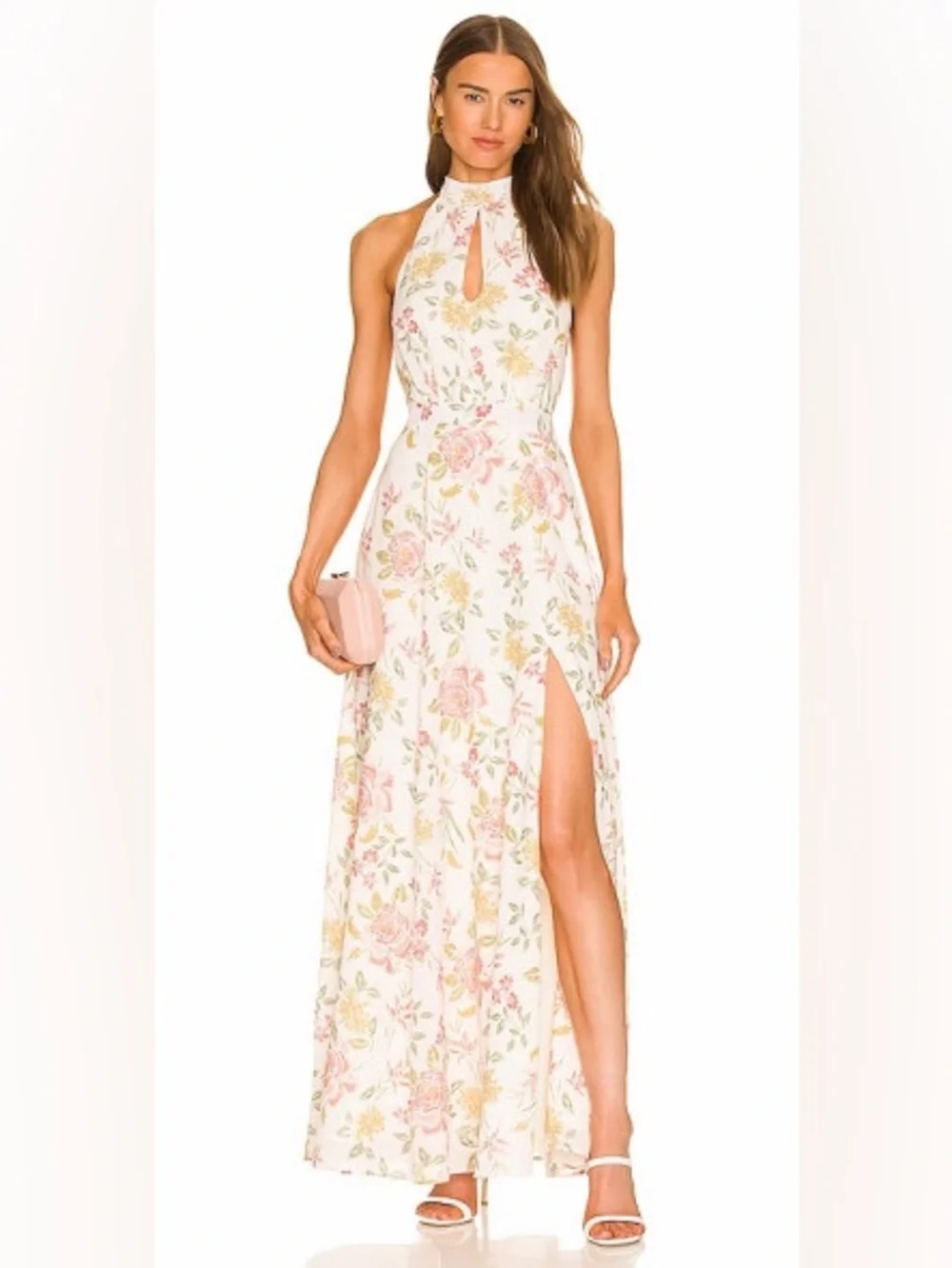 Yumi Kim Floral Maxi Dress Size S New Wedding Guest Summer Elegant